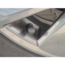 YSN Sounds Chevrolet Sibop Kapağı , Chevrolet Araç Lastik Sibop Kapağı , Chevrolet Araç Tekerlek Sibop Kapağı - 4 Adet