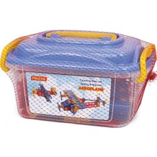 TeknoKapsül Polesie Mucit Tasarımcılar Uçak Seti 186 Parça - POL-83425 (Lisinya)