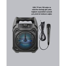 Taşınabilir Bluetooth Hoparlör – Fm Radyo, Usb, Sd Kart ve Tws Özellikli
