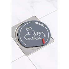 Freedom Books Omilife Koku ve Böcek Önleyici Gider Kapağı | Silikon Drenaj Tıkacı, Gider Koruyucu Tıpa | Banyo, Mutfak, Balkon, Lavabo Için Uyumlu Su Sızdırmaz Gider Tıkacı