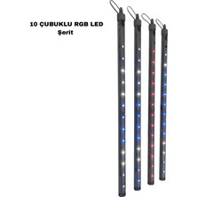 M Merc Giyim 10 Çubuklu Dekor LED