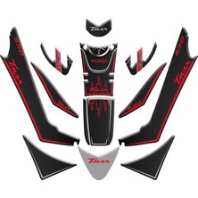 Gogo Premium Yamaha Tmax 530 2017 - 2021 Uyumlu Tank Pad Set 001