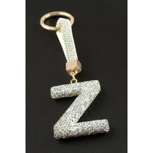 Zero Land Storozal Harfli Saroski Taşlı Anahtarlık-Z