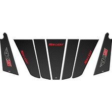 Gogo Premium Rks Newlıght 125 cc 2020 - 2024 Uyumlu Tank Pad Set 001