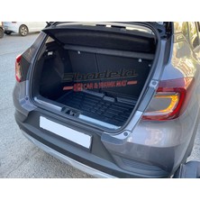 Badela Renault Captur 2022 (Alt Kademe) Uyumlu 3D Kauçuk Bagaj Havuzu