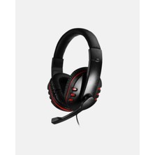 M Merc Giyim Profesyonel Gaming Kulaklık – Mikrofonlu, Yumuşak Pedli, Stereo Ses Kalitesi, Tere Dayanıklı