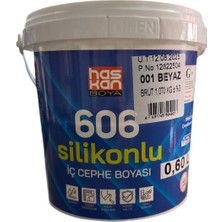 Haskan Silikonlu Boya Beyaz 1kg