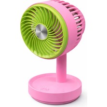 Mdstech Mini Fan Teleskopik USB Type-C Şarjlı 3 Hızlı Taşınabilir Masaüstü El Fanı Soğutucu