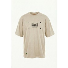 Dad & Children Hustle Unisex Oversize T-Shirt