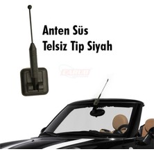 PINUKS Anten Süs Siyah Telsiz Tip 13CM Adet