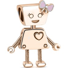 Fubena Rose Kadın Robot Charm