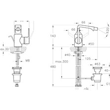Freedom Books Suit U A4249426 Bide Bataryası, Sifon Kumandalı, Bakır