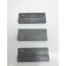 Nemere 3'lü Paket Kara Şimşek Çelik Slim Ince Kesme Yedek Bıçak