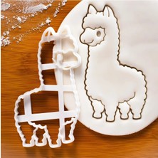 Hobist Alpaca Kurabiye Kalıbı ve Şeker Hamuru Kalıbı