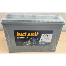 İnci Akü Inci Akü 12V 90 Ah Formul A (Üretim 2025/02)
