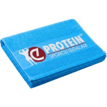 Eprotein Fitness-Antrenman Sporcu Havlusu Turkuaz Mavisi (%100 Pamuklu)