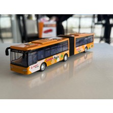 Körüklü Çek Bırak Otobüs 22 cm 1 Adet