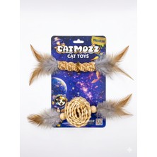 Catmozz Premium Doğal Örgü& Doğal Hasır Oyuncak