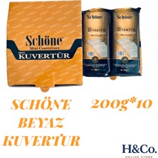 Schöne Profesyonel Mini Beyaz Kuvertur 200GR*10
