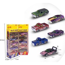 TeknoKapsül 780-513 - Alloy Racer 5 Li̇ Araç Seti̇ (Lisinya)