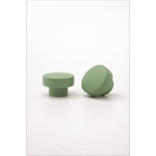 Orient Design Adaçayı Yeşili - Ahşap Çekmece ve Dolap Kulbu 2'li