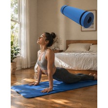 Tech Butiq 10 mm Fitness ve Pilates Matı Kaydırmaz Taban Konforlu Spor Minderi Hafif Taşınabilir