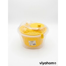 House & More 4.4 Lt Büyük Boy Salata Kurutucu Süzgeç - Kırmızı / Sarı / Turkuaz Renk Seçenekleri