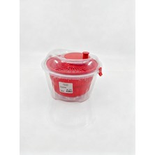 House & More 4.4 Lt Büyük Boy Salata Kurutucu Süzgeç - Kırmızı / Sarı / Turkuaz Renk Seçenekleri