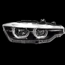 Bmw F30-LCI 2016-2018 Komple Far Sağ LED Black Lıne 63118492474 Wender