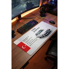 Sonictouch Kişiye Isme Tofaş Şahin Doğan Araca Özel Fotoğraflı Xxl Dikişsiz Gamer Arabalı Klavye Mousepad 40X90CM