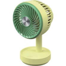 Mdstech Mini Fan Teleskopik USB Type-C Şarjlı 3 Hızlı Taşınabilir Masaüstü El Fanı Soğutucu