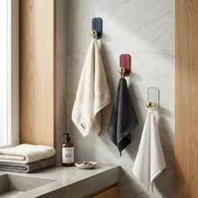 Midas Toptan Home 3'lü Gold Top Uçlu Yapışkanlı Plastik Askı