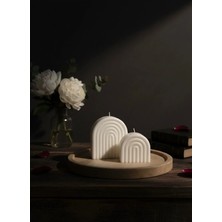 Varkal 2'li Gökkuşağı Mum Set Pinterest Tasarım