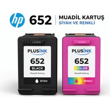 HP 652 Siyah ve Renkli Muadil Kartuş %100 Çalışır