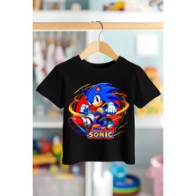Book OrBook Sonic Sega %100 Pamuk Premium Kalite Çocuk Tişörtü