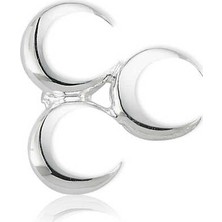 Hanno Telkari Gümüş Üç Hilal Rozet