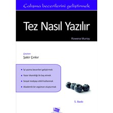 Anı Yayıncılık Tez Nasıl Yazılır
