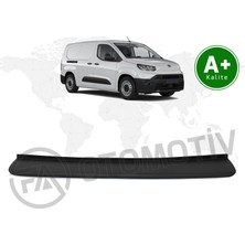 Fa Otomotiv Toyota Proace City Panelvan Arka Tampon Eşiği Mat Siyah 2024 Model ve Sonrası