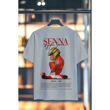 Book OrBook Senna %100 Heavy Cotton Premium Kalite Sırt Baskılı T-Shirt