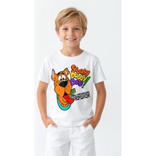 Book OrBook Scooby Dooby Doo %100 Pamuk Premium Kalite Çocuk Tişörtü (3-12 Yaş)