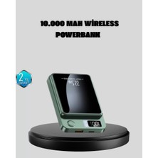 Midas Toptan Home Magsafe Powerbank 22.5W Hızlı Şarjlı ve Kompakt Kablosuz Şarj Cihazı