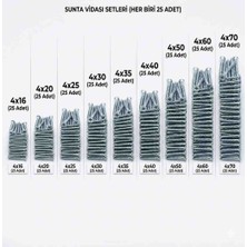 Vipax Sunta Vidası Seti 225 Parça