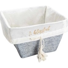Nemere Çok Amaçlı Saklama Organizer Kutu Kare Keçe  Sepet (Maxi) - 03426