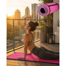 Osense 10 mm Egzersiz Matı Pilates Yoga Aerobik Için Kaymaz Yüzey Kolay Temizlenebilir