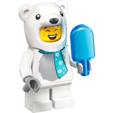 LEGO City - Kutup Ayısı Kostümlü Adam Orijinal Minifigür