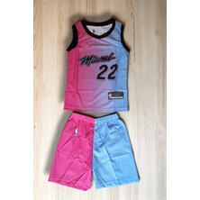 Çağrı Giyim Miami Heat Butler Çocuk Basketbol Forması