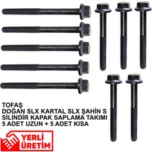 DEPAR Slx Silindir Saplama Takımı 5 Kısa + 5 Uzun