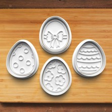 Hobist Paskalyalar 6543 Set Kurabiye Kalıbı ve Şeker Hamuru Kalıbı