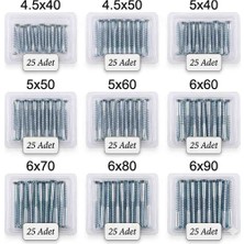 Vipax Sunta Vidası Seti 225 Parça Karışık