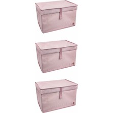 Nemere Çok Amaçlı Düzenleyici Kutu Organizer Cırt Cırtlı Hurç Mega Plus Boy 40CM x 30CM x 70CM (3 Adet)